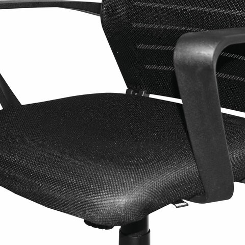 Кресло компьютерное Brabix Victory MG-016 (подголовник, хром, черное) в Заводоуковске - изображение 7