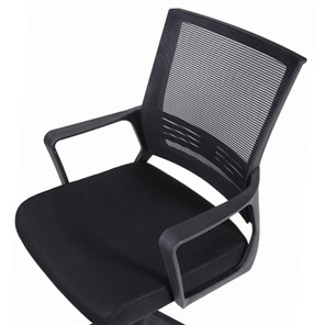 Кресло офисное Brabix Balance MG-320 (с подлокотниками, черное) 531831 в Тюмени - предосмотр 5