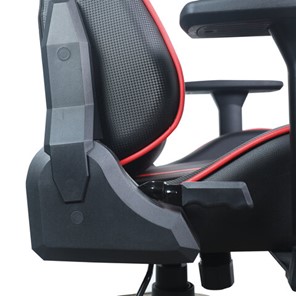Кресло компьютерное Brabix GT Carbon GM-120 (две подушки, экокожа, черное/красное) 531931 в Заводоуковске - предосмотр 12