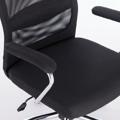Компьютерное кресло Brabix Flight EX-540 (хром, ткань, сетка, черное) в Тюмени - изображение 5