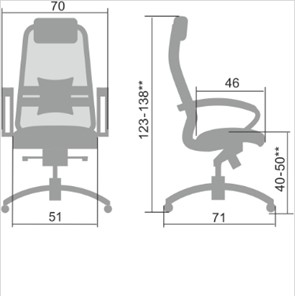 Компьютерное кресло Samurai SL-1.04, черный плюс в Заводоуковске - предосмотр 1