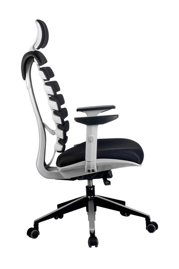 Кресло офисное Riva Chair SHARK (Черный/серый) в Тюмени - изображение 2