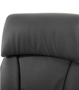 Кресло компьютерное Brabix Premium Phaeton EX-502 (натуральная кожа, хром, черное) в Заводоуковске - предосмотр 5