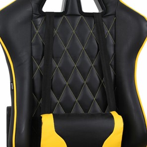 Компьютерное кресло Brabix GT Master GM-110 (две подушки, экокожа, черное/желтое) 531927 в Заводоуковске - предосмотр 6