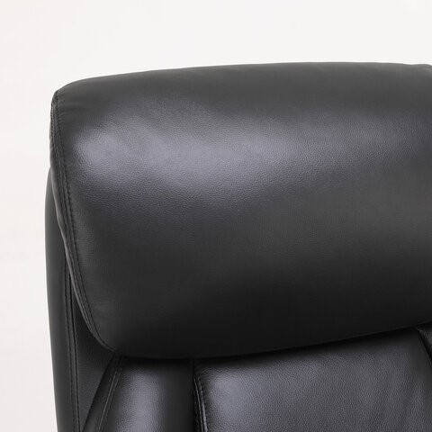 Офисное кресло Brabix Premium Pride HD-100 (натуральная кожа, черное) в Тюмени - изображение 4