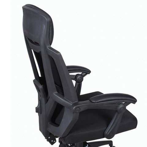 Офисное кресло Brabix Nexus ER-401 (с подлокотниками, черное) 531835 в Тюмени - изображение 3