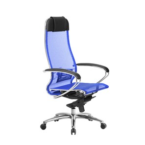 Офисное кресло Samurai S-1.04, синий в Тюмени - предосмотр 3