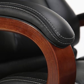 Офисное кресло Brabix Premium Infinity EX-707 (дерево, натуральная кожа, черное) в Тюмени - предосмотр 11