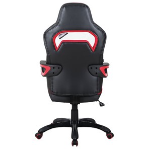 Офисное кресло Brabix Nitro GM-001 (ткань, экокожа, черное, вставки красные) в Заводоуковске - предосмотр 3