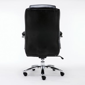Кресло Brabix Premium Status HD-003 (рециклированная кожа, хром, черное) 531821 в Заводоуковске - предосмотр 3