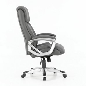 Компьютерное кресло Brabix Premium Level EX-527 (пружинный блок, рециклированная кожа, серое) в Заводоуковске - предосмотр 1