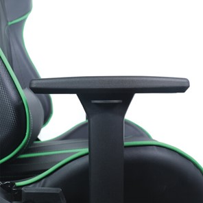 Компьютерное кресло Brabix GT Carbon GM-120 (две подушки, экокожа, черное/зеленое) 531929 в Тюмени - предосмотр 10