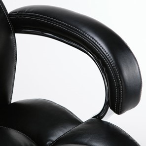 Кресло Brabix Premium Status HD-003 (рециклированная кожа, хром, черное) 531821 в Тюмени - предосмотр 8