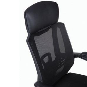 Офисное кресло Brabix Nexus ER-401 (с подлокотниками, черное) 531835 в Тюмени - предосмотр 7