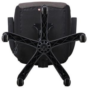 Кресло компьютерное Brabix Techno GM-002 (ткань, черное/серое, вставки белые) в Тюмени - предосмотр 4