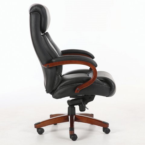 Офисное кресло Brabix Premium Infinity EX-707 (дерево, натуральная кожа, черное) в Тюмени - изображение 1