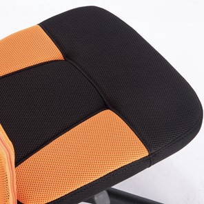 Кресло компьютерное Brabix Smart MG-313 (без подлокотников, комбинированное, черное/оранжевое) в Тюмени - предосмотр 8