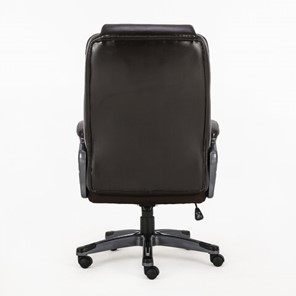 Кресло компьютерное Brabix Premium Favorite EX-577 (пружинный блок, рециклир. кожа, коричневое) 531936 в Тюмени - предосмотр 4