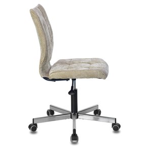 Офисное кресло Brabix Stream MG-314 (без подлокотников, пятилучие серебристое, ткань, песочное) в Заводоуковске - предосмотр 1