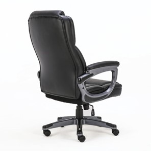 Кресло офисное Brabix Premium Favorite EX-577 (пружинный блок, рециклированная кожа, черное) в Заводоуковске - предосмотр 3