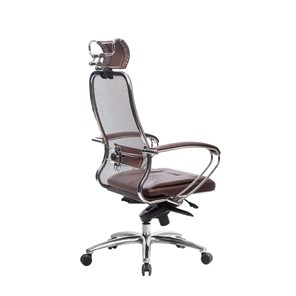 Офисное кресло Samurai SL-2.04, темно-коричневый в Заводоуковске - предосмотр 3