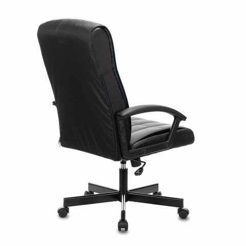 Офисное кресло Brabix Quadro EX-524 (экокожа, черное) 532104 в Заводоуковске - изображение 2
