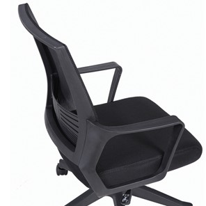 Кресло офисное Brabix Balance MG-320 (с подлокотниками, черное) 531831 в Тюмени - предосмотр 7