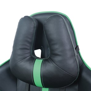Компьютерное кресло Brabix GT Carbon GM-120 (две подушки, экокожа, черное/зеленое) 531929 в Заводоуковске - предосмотр 5
