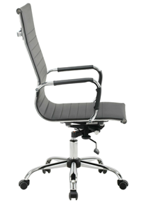 Кресло офисное Brabix Energy EX-509 (экокожа, хром, черное) в Заводоуковске - предосмотр 1