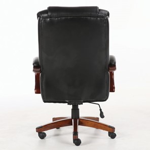 Кресло Brabix Premium Magnum EX-701 (дерево, рециклированная кожа, черное) 531827 в Заводоуковске - предосмотр 3