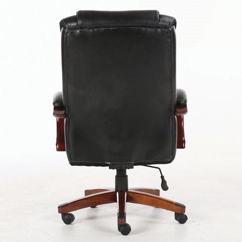 Кресло Brabix Premium Magnum EX-701 (дерево, рециклированная кожа, черное) 531827 в Заводоуковске - изображение 3