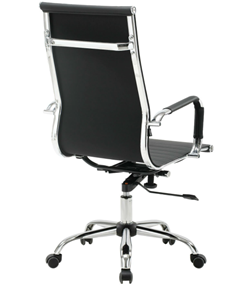 Кресло офисное Brabix Energy EX-509 (экокожа, хром, черное) в Заводоуковске - предосмотр 2
