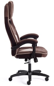 Компьютерное кресло ARENA флок , коричневый/бежевый, 6/7 арт.14130 в Тюмени - предосмотр 1