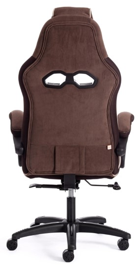 Компьютерное кресло ARENA флок , коричневый/бежевый, 6/7 арт.14130 в Тюмени - изображение 5