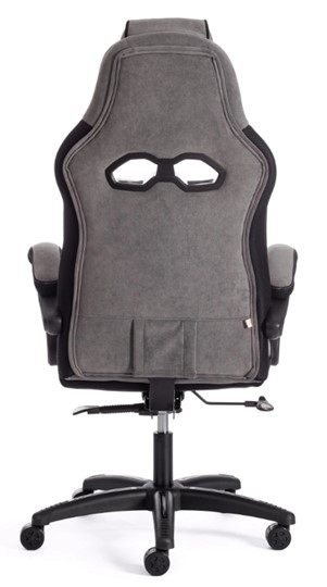 Компьютерное кресло ARENA флок , серый/черный, 29/35 арт.14129 в Тюмени - изображение 5