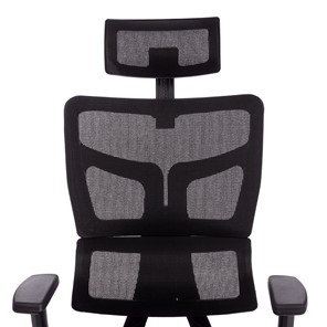 Кресло компьютерное MESH-11HR ткань/сетка, черный, арт.19507 в Заводоуковске - предосмотр 9