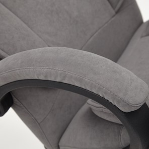 Кресло компьютерное OREON флок, серый, арт.13777 в Тюмени - предосмотр 8