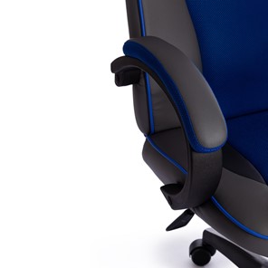 Компьютерное кресло RACER GT new кож/зам/ткань, металлик/синий, арт.13252 в Тюмени - предосмотр 8