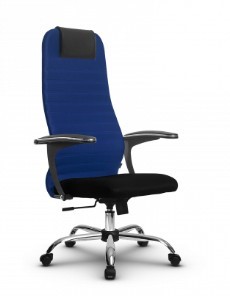 Офисное кресло SU-BU158-10  CH синий/черный в Тюмени