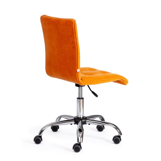Кресло ZERO флок, оранжевый, арт.13499 в Заводоуковске - изображение 2