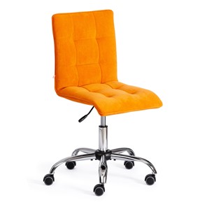 Кресло ZERO флок, оранжевый, арт.13499 в Тюмени