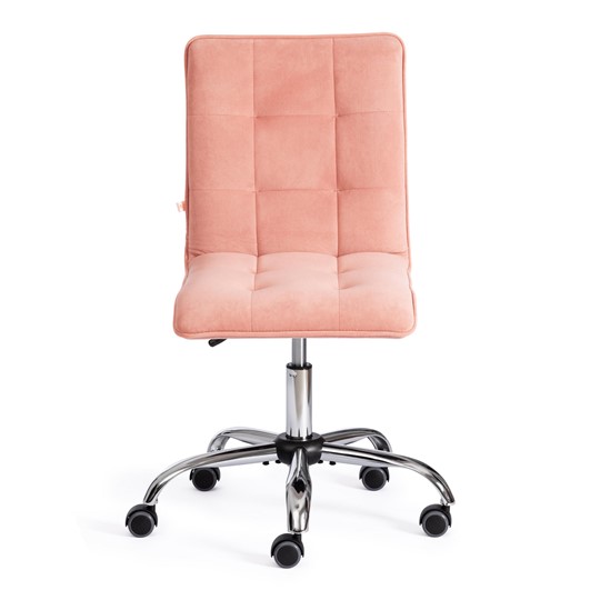 Компьютерное кресло ZERO флок, розовый, арт.13954 в Заводоуковске - изображение 4