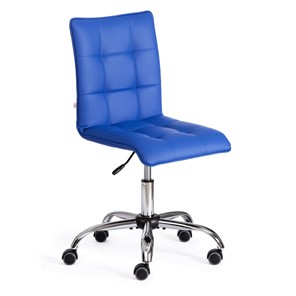 Кресло ZERO кож/зам, синий, арт.12449 в Ишиме
