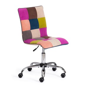 Кресло компьютерное ZERO (спектр) ткань, флок, цветной арт.15370 в Тюмени