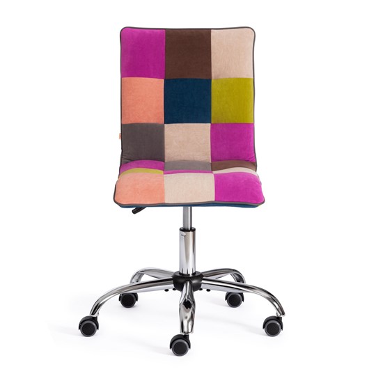 Кресло компьютерное ZERO (спектр) ткань, флок, цветной арт.15370 в Тюмени - изображение 4
