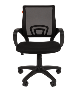 Офисное кресло CHAIRMAN 696 black Сетчатый акрил DW62 черный в Ишиме - предосмотр 1