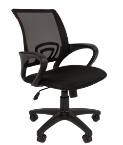 Офисное кресло CHAIRMAN 696 black Сетчатый акрил DW62 черный в Тюмени