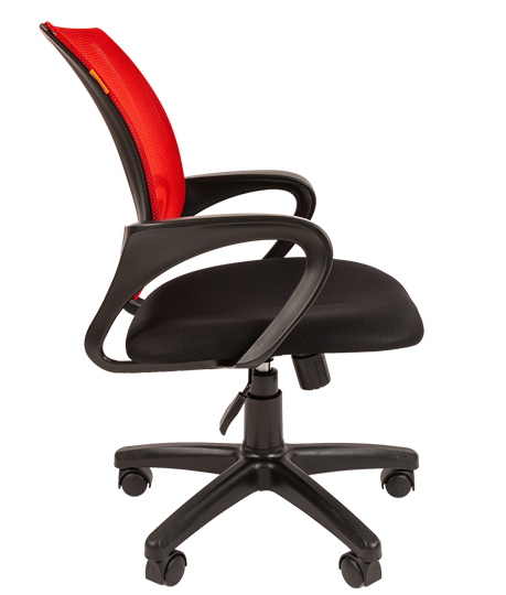 Офисное кресло CHAIRMAN 696 black Сетчатый акрил DW69 красный в Ишиме - изображение 1