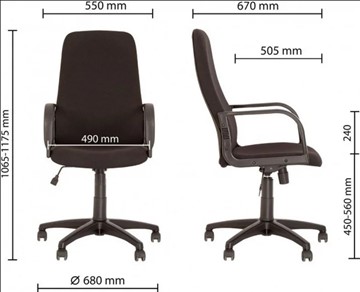 Офисное кресло DIPLOMAT (PL64) ткань CAGLIARI C11 в Тюмени - предосмотр 2