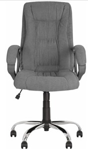 Офисное кресло ELLY (CHR68) ткань SORO-93, серая в Тюмени